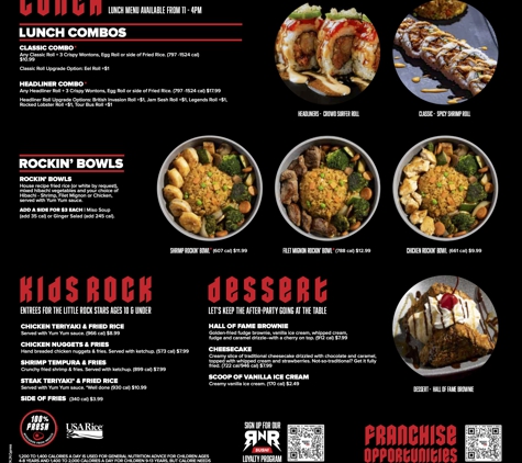 Rock N Roll Sushi - Cypress, TX