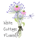 White Cottage Flowers - Artificial Flowers, Plants & Trees