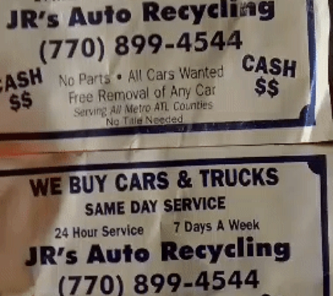 JR's Auto Recycling - Decatur, GA