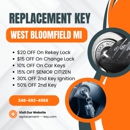 Replacement Key West Bloomfield MI - Locks & Locksmiths
