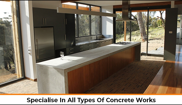 Hobart Concrete & Terrazzo Works - Lower Snug, TAS. Specialise In All Types Of Concrete Works
