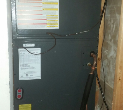 McEwan Mechanical, LLC - Galivants Ferry, SC. 3 ton Goodman air handler