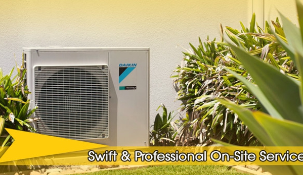 Atack Air Conditioning. Swift & Professional On-Site Service