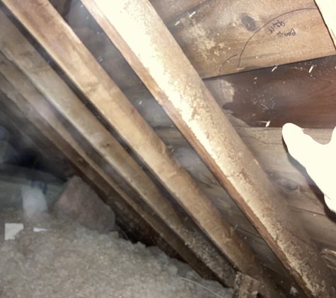 R S Remodeling - Esko, MN. One of the 4 or so leaks in the attic