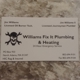 Williams Fix IT Plumbing & Heating