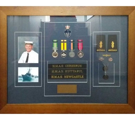 Buck Tania Medals and Frames - Flagstaff Hill, SA