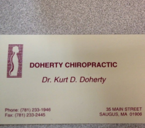 Doherty Chiropractic Chriprctr - Saugus, MA