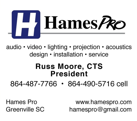 Hames Pro - Greer, SC