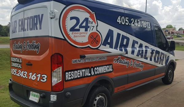 Air Factory Heating and Cooling Co. - Nichols Hills, OK. AIR FACTORY SERVICE VEHICLE