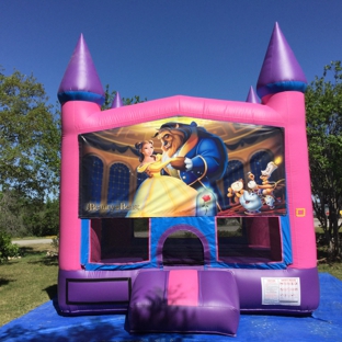 Bounce 4Fun Party Rentals. Beauty and the Beast castle