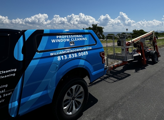 Williams Window Washing - Tampa, FL. Window cleaning equipment in Tampa, Florida