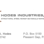 Hodes Industries, Inc.