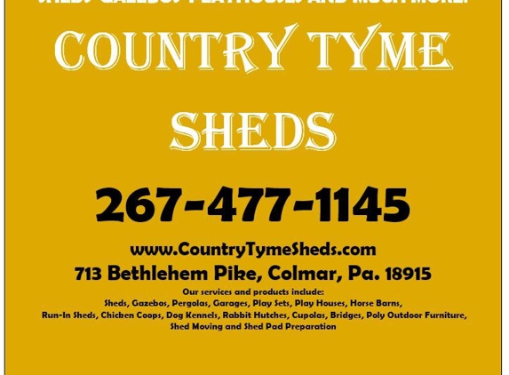 Country Tyme Sheds - Colmar, PA