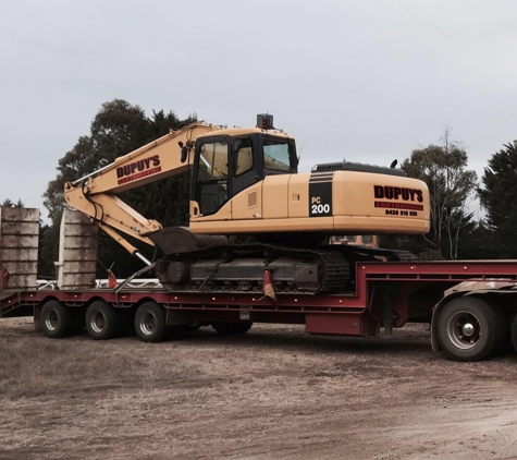 Dupuy's Earthmoving - New Gisborne, VIC