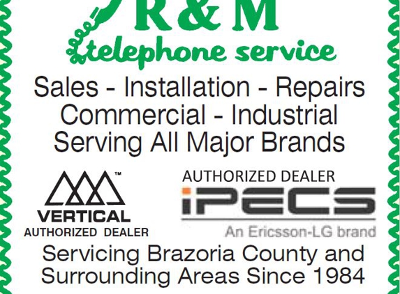 R & M Telephone Services Inc - Bay City, TX