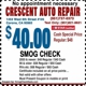 Crescent Auto Repair Smog Check