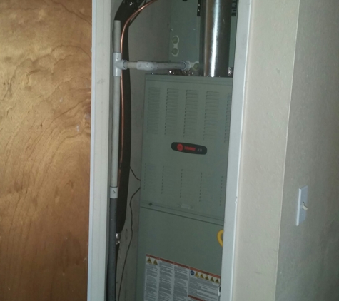 Economy HVAC & Plumbing - Sacramento, CA. 13 seer split system ... THANE 85k btu furnace, with 4 ton coils, and a 10 year manufacturer warranty. .. NOTHING STOPS A TRANE