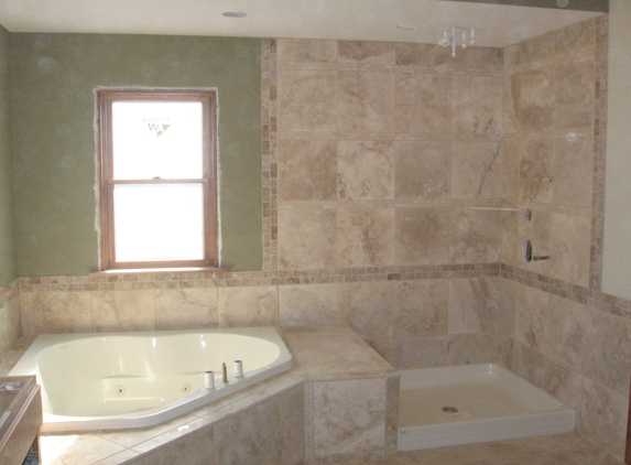 Accurate tile installation - Madison, WI