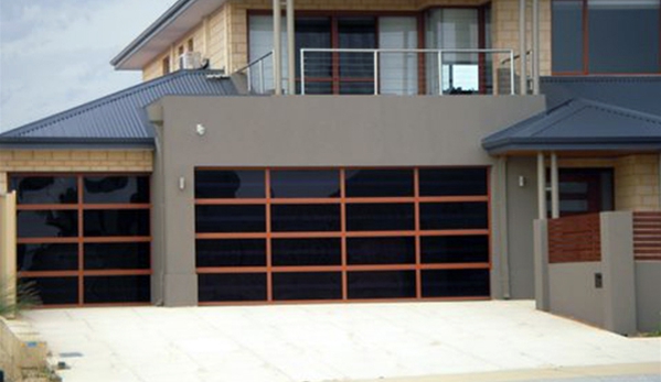 P & D Garage Doors - Taree, NSW. Tinted Aluminium Panel Doors