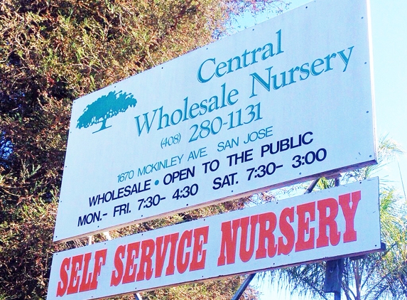 Central Wholesale Nursery - San Jose, CA