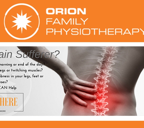 OFP Pty Ltd t-as Orion Family Physiotherapy - Springfield Central, QLD. Back Pain Suffer?