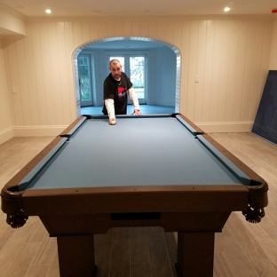 Coastal Billiards And Services - Hickory, NC. All weather billiards finished