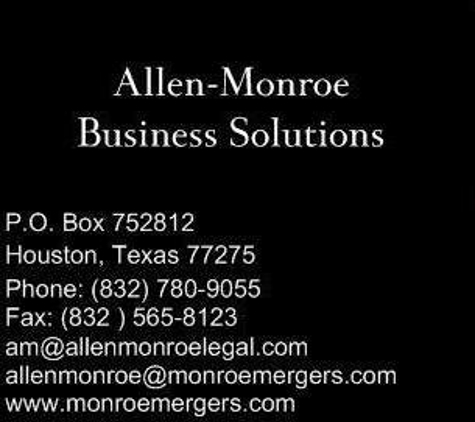 Allen-Monroe Business Solutions - Houston, TX