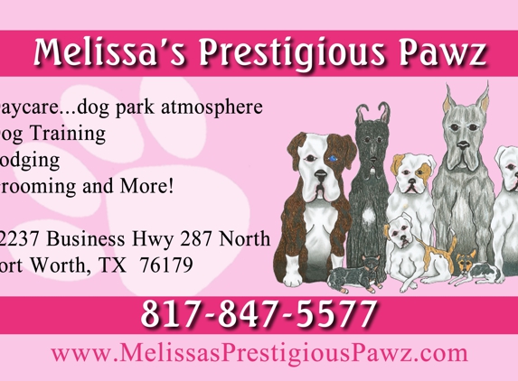 Melissa's Prestigious Pawz - Fort Worth, TX