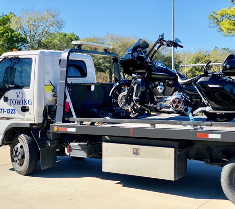V1 Towing - Houston, TX. Harley-Davidson