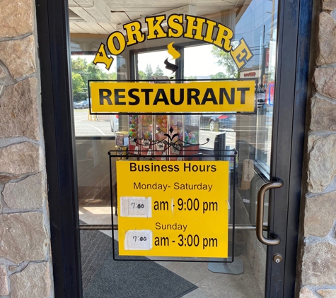 Yorkshire Restaurant - Manassas, VA