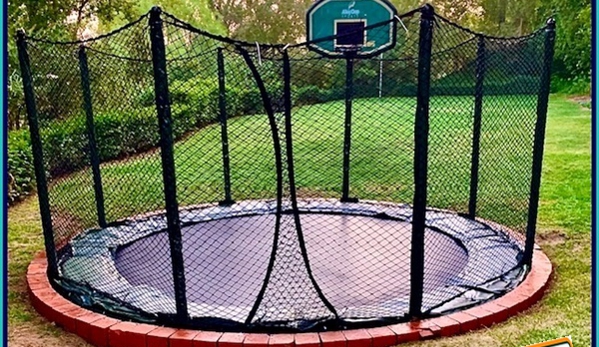 Swings & More Things - Woodland Hills, CA. Inground Trampoline by ADam