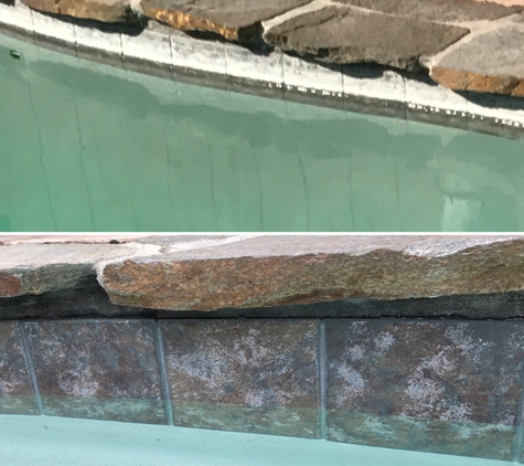 Dutch Guy Pool Service Inc. Equipment & Repair. Before & after soda blasting