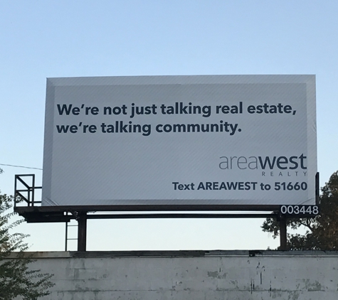 Area West Realty - Atlanta, GA. bill board