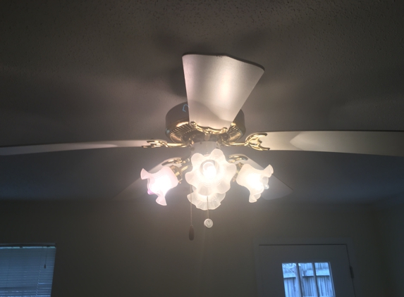 Shannon Rollings Real Estate - North Augusta, SC. Ceiling fan upon move out- charged cleaning fee