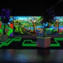 Tropical glow mini golf & activity hall