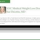 Sue Decotiis, MD: NYC Medical Weight Loss Doctor - Weight Control Services