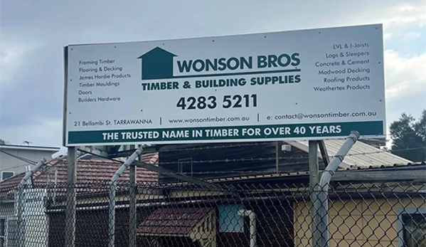Wonson Timber - Tarrawanna, NSW