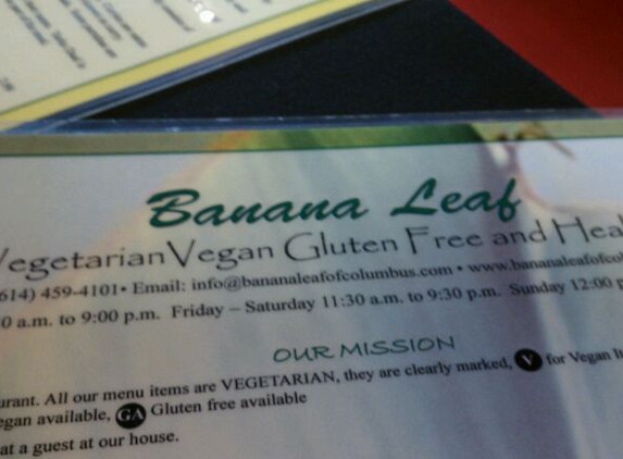Banana Leaf Restaurant - Columbus, OH