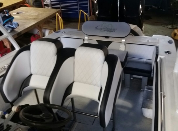 Innovation Auto Upholstery - Pearl, MS. custom boat seats