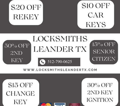 Locksmiths Leander TX - Leander, TX