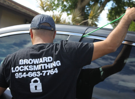 Broward Locsmithing - Fort Lauderdale, FL. Car Lockout