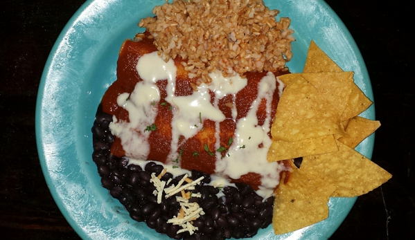 The Grain Cafe - Los Angeles, CA. Enchilada Plate