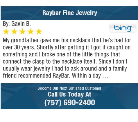 Raybar Fine Jewelry - Virginia Beach, VA