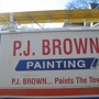 P J BROWN PAINTING