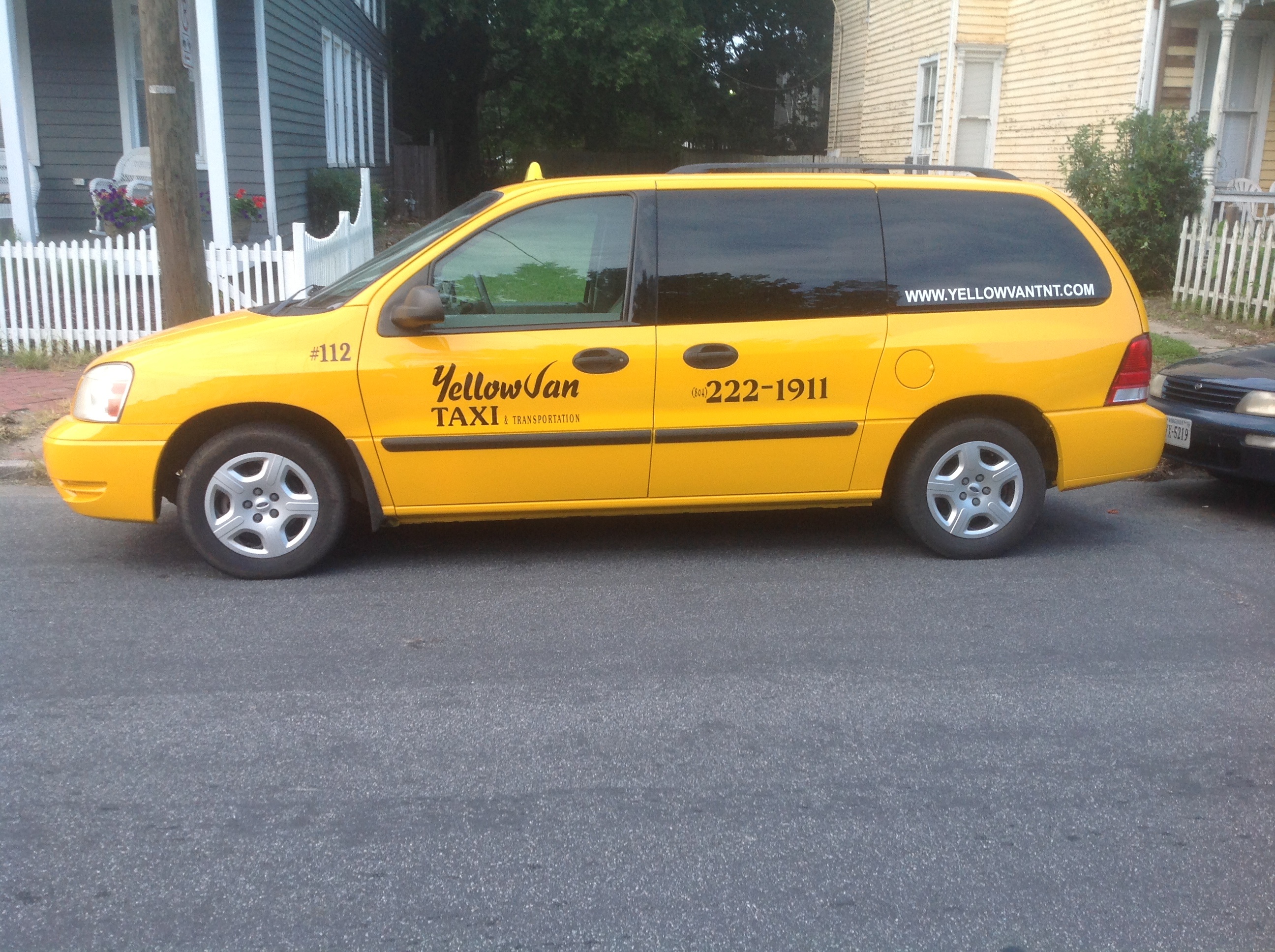 Yellowvan Taxi Transportation 3111 E Marshall St Richmond Va Yp Com