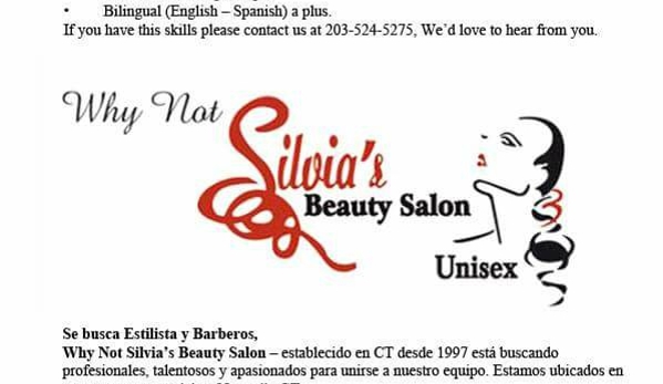 Why Not Silvias Beauty Salon - Stamford, CT