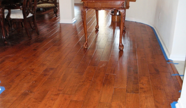 Stadium Floors MD - Arlington, TX. handscraped
hardwood