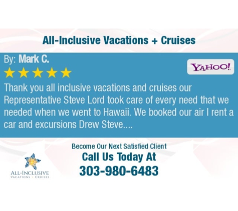 All-Inclusive Vacations, Inc. - Lakewood, CO