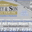 Mosley & Son Construction Inc