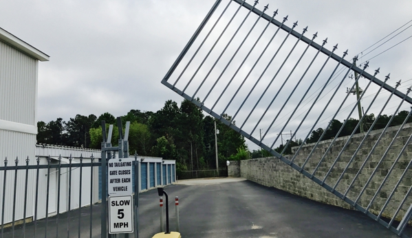 Whiskey Road Storage - Aiken, SC. Coded gates.